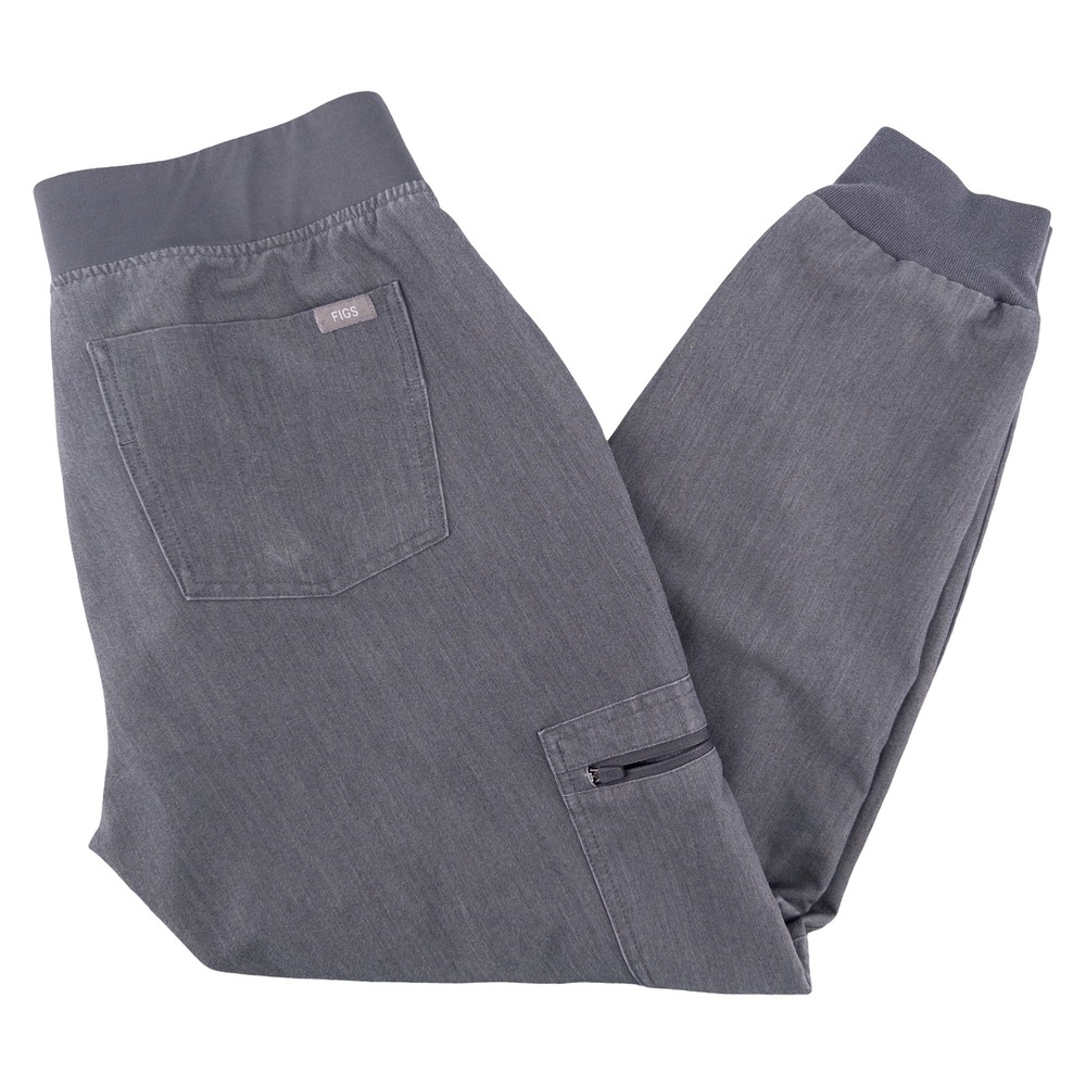 FIGS Womens Small Zamora Jogger Scrub Pants Gray Technical Collection Medical